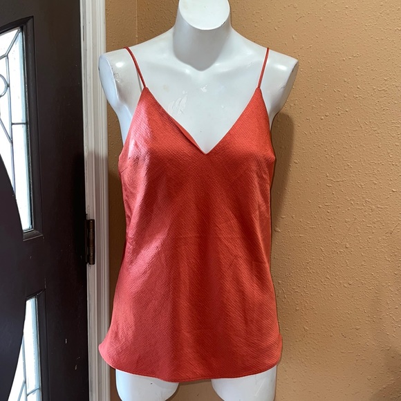 Express Tops - Express orange spaghetti strap camisole